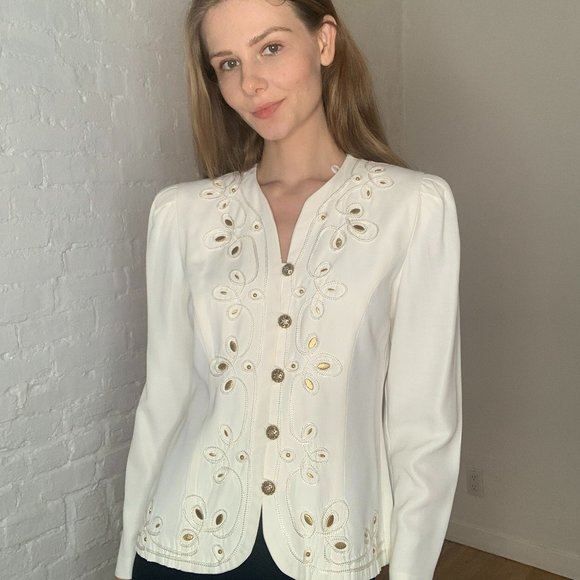 R&M Richards by Karen Kwong Jackets & Blazers - Old Money Vintage 80s Jacket with shoulder pads